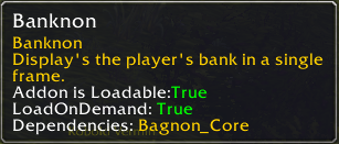 Banknon tooltip