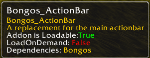 Bongos Action Bar tooltip