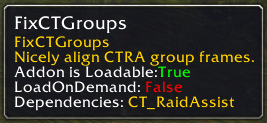Fix CT Groups tooltip
